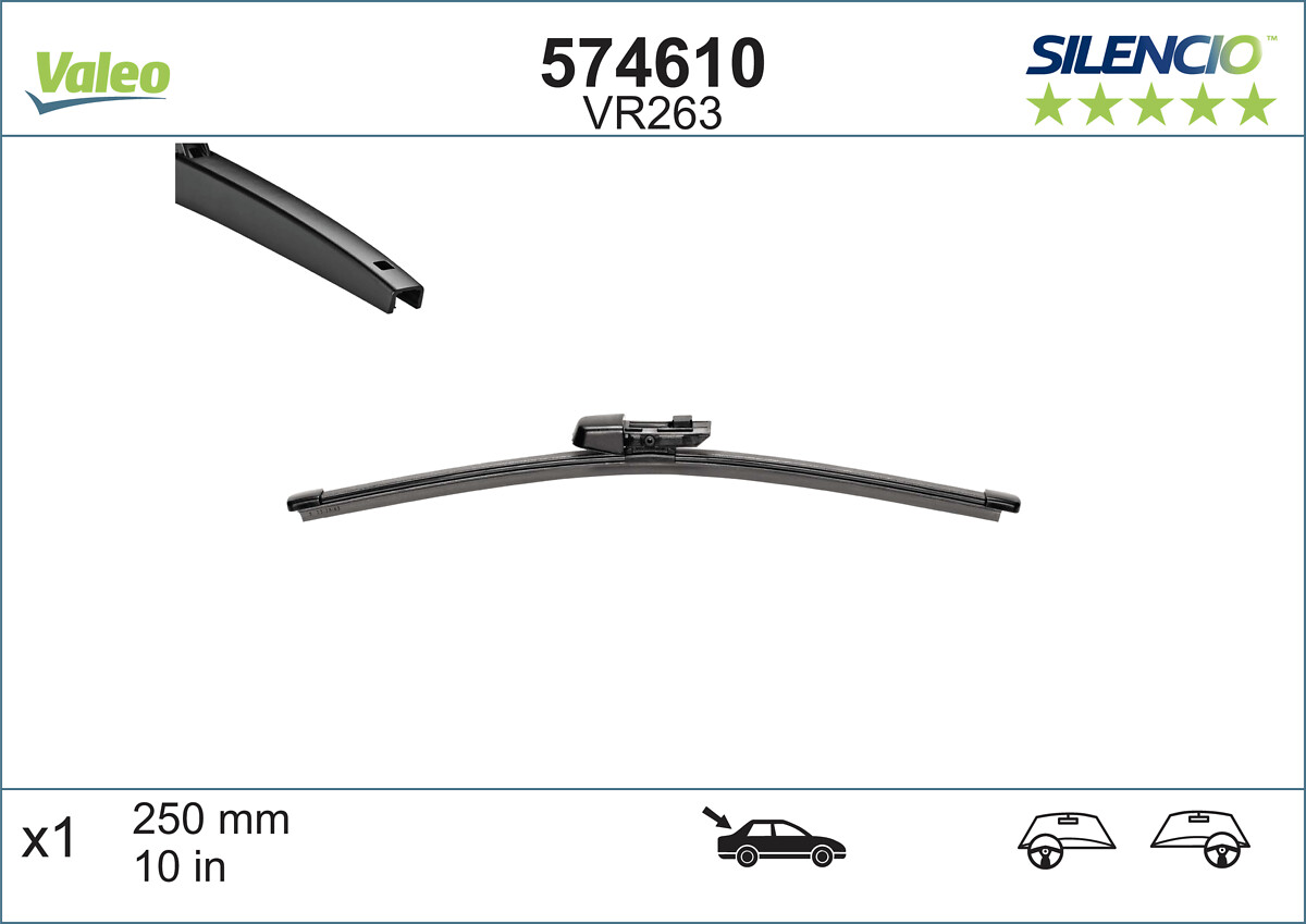 Lamela stergator 574610 VALEO